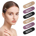Small Flat Hair Clips for Women Lay Down Clips for Thin Hair Accessories 2.16 Inch 6pack