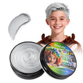 Silver Hair Wax, Temporary Hair Color for Kids, Washable & Nourishing Grey Hair Wax for Women & Men 2.12 Oz.