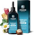 Sphagnum Botanicals Scalp Psoriasis Treatment Serum - Herbs & Medicated salicylic Acid Quickly Relieve a red, Flaky & Itchy Scalp. Effective for Eczema, Dandruff and seborrheic Dermatitis 1.7 fl. Oz