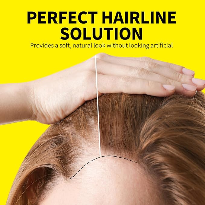 Sevich Hairline Powder - Root Touch Up Instantly Hair Color for Thinning Gray Coverage - Bald Spot Concealing Hair Powder for Women & Men - 48Hour Waterproof & Sweatproof - Light Brown