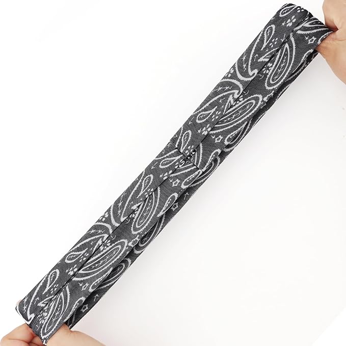 DRESHOW Yoga Sports Headbands for Women Elastic Non-Slip Headbands Workout Running Hair Bands 6 Pack