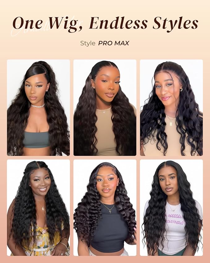 Arabella 13x6 Deep Curly Human Hair Wig 210% Density Curly Wigs Human Hair 100% Glueless Lace Front Wig 12a Pre Plucked Bleached Pre-Cut Wigs (30inch,13x6 deep curly wig)