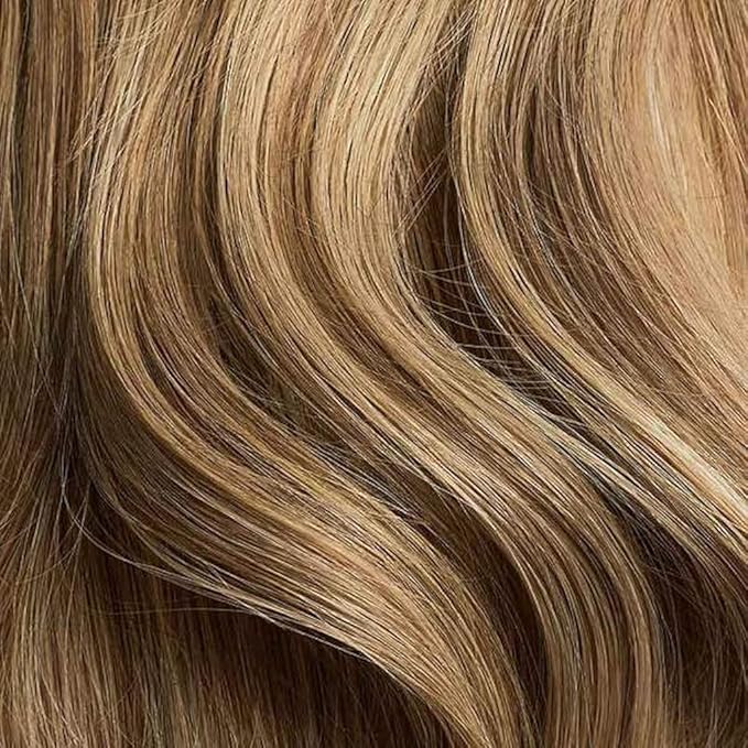 Luxy 100% Remy Human Hair – Halo Clip-In Hair Extensions –Natural Looking Volume & Length - One-Piece - Easy 5-Min Application 180 grams 20" Bronde Balayage Halo