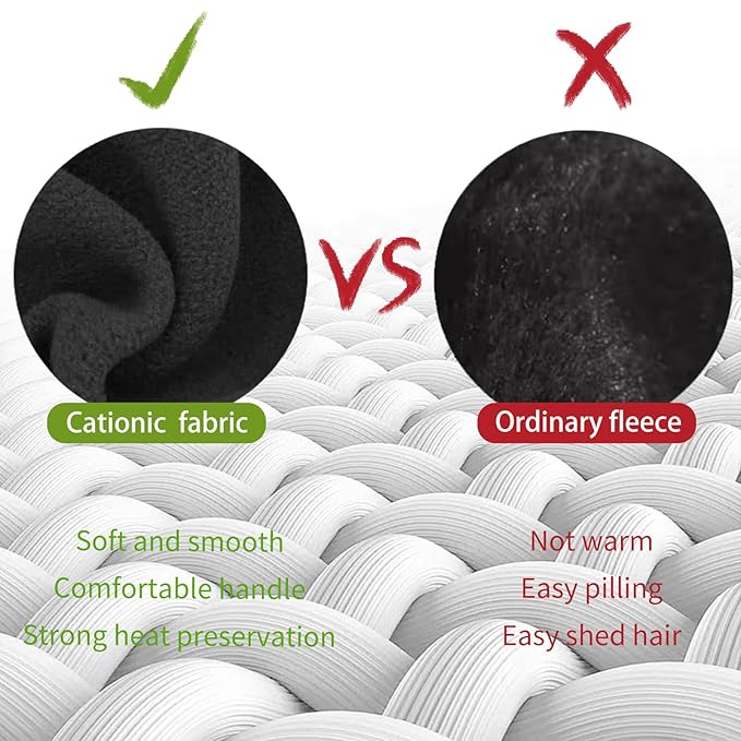 Ear Warmers for Men and Women & Ear Warmers for Cold Weather Headband (Black + Black + Black, One Size)