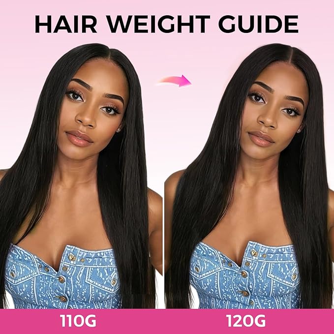 Lashey Seamless Clip in Hair Extensions Human Hair 120g 7pcs Straight Thick Remy Human Clip in Hair Extensions with Full End 18 Inch Natural Black