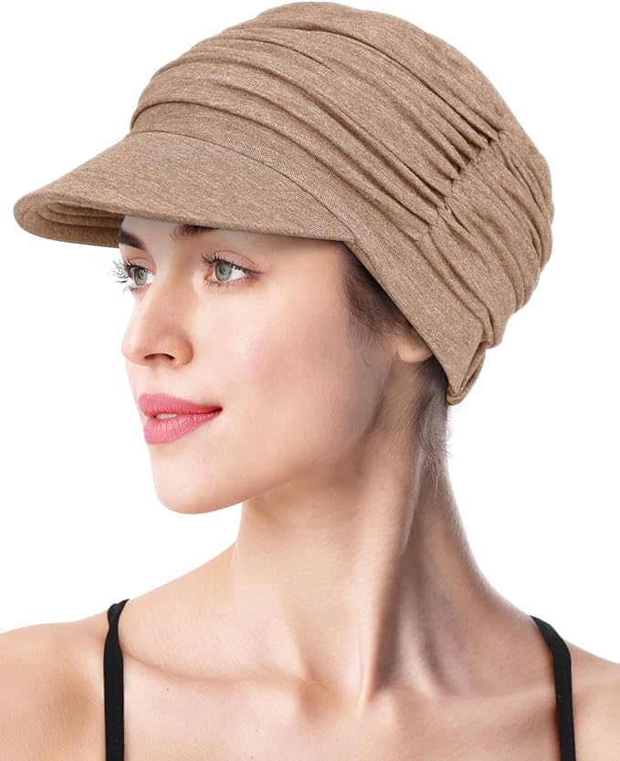Soft Bamboo Baseball Cap for Chemo Women