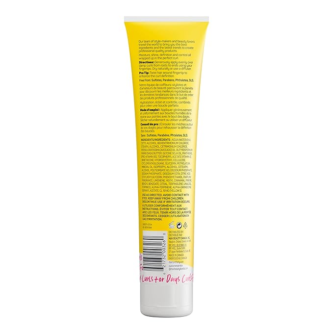 Marc Anthony Curl Envy Cream - Defining Cream for Coarse, Frizzy Curls with Avocado Oil & Shea Butter - Sulfate-Free, Adds Bounce - 6 Oz