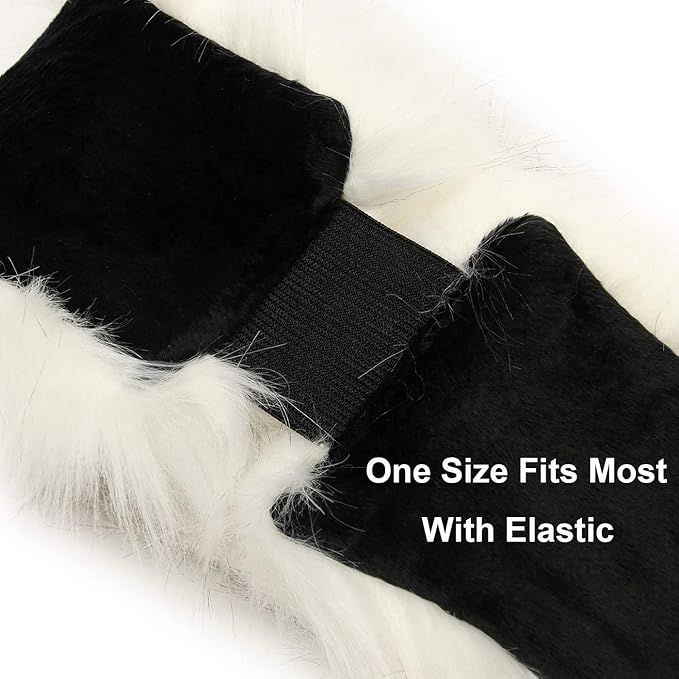 sy soul young Faux Fur Headband with Elastic for Women's Winter Earwarmer Earmuff