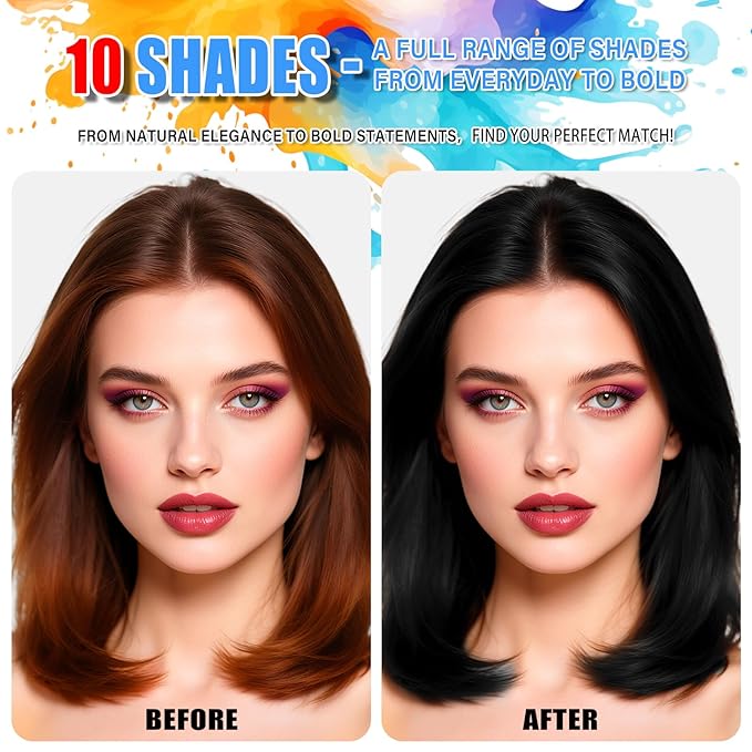 Christmas Black Temporary Hair Color Spray for Kids, Black Hair Spray for Women Men, Temporary Hair Dye, Root Touch Up Hair Color Dye,Washable Hair Spray Color Wax for Party Makeup, Cosplay(120ML)