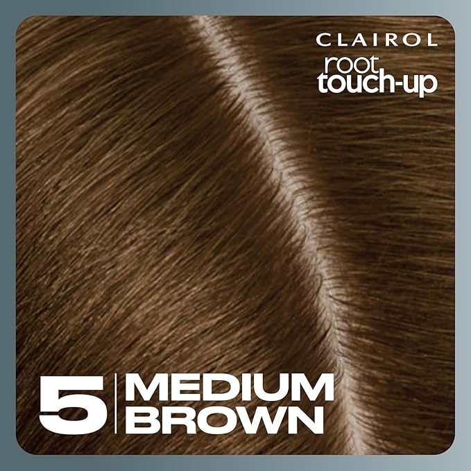 Clairol Nice'n Easy 5 Medium Brown Permanent Hair Dye & Root Touch-Up Multi-Pack Bundle