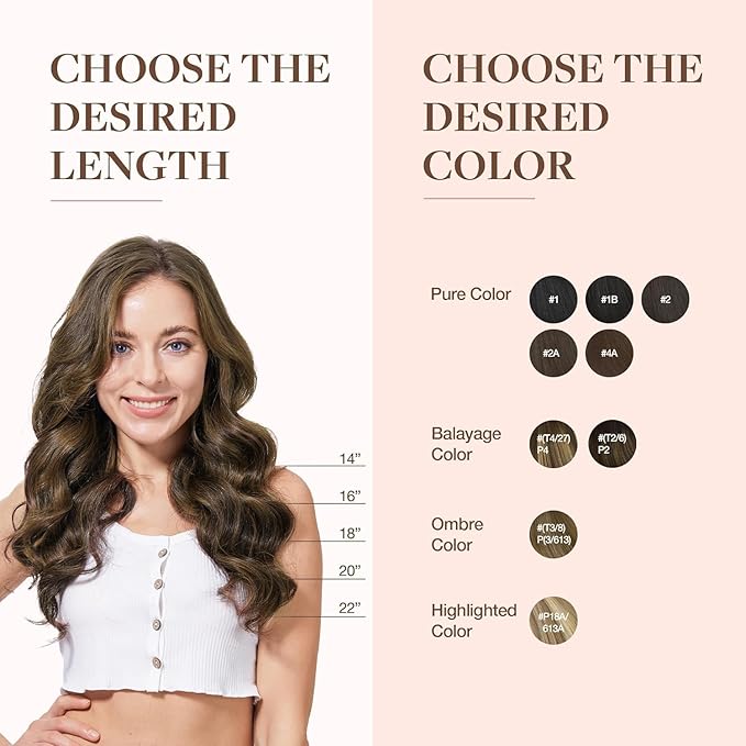 GOO GOO Clip in Hair Extensions Real Human Hair, Remy Human Hair Extensions Clip ins for Women, Natural Human Hair, 20 Inch 130g 7Pcs, 2C/4E/6C Brown Sugar Swirl Highlights