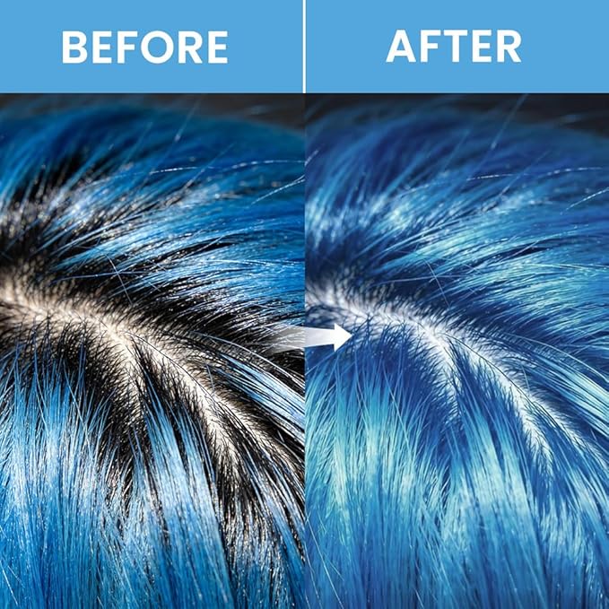 Blue Hair Color Wax Pomades 4.23 oz - Natural Hair Coloring Wax Material Disposable Hair Styling Clays Ash for Cosplay, Party (Blue)