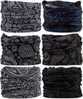 Headband Neck Gaiter Head Wrap Headwear Face Mask Magic Scarf Bandana for Men and Women
