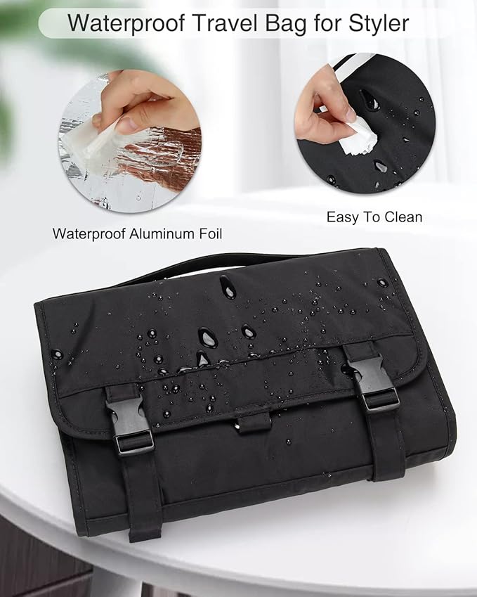 TANTO Travel Carrying Bag for Hair Dryer Hair Tools Organizer Case for Dyson Waterproof Dustproof Hair Accessories Tools Storage Bag for Hairdryer Styler Organizer Bag