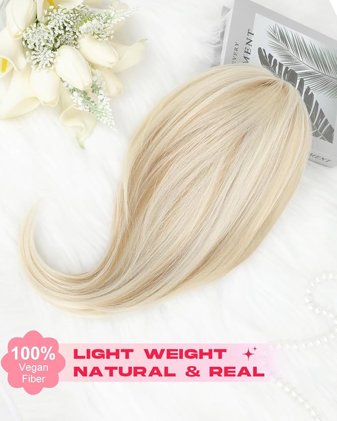 Ponytail Extension – 16” Claw Clip in Ponytail Hair Extensions Natural Soft Synthetic High Pony Tail Hairpieces for Women (Dirty Blonde, 16 inch)