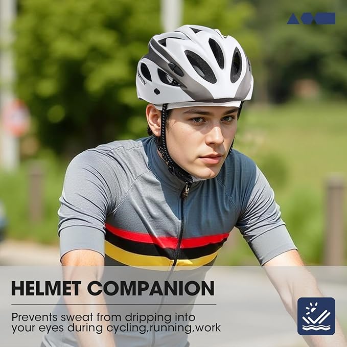 SUNMECI 2 Pcs Cooling Breathable Mesh Skull Cap for Men Women Lightweight Quick Dry Cycling Moto Helmet Hard Hat Liner