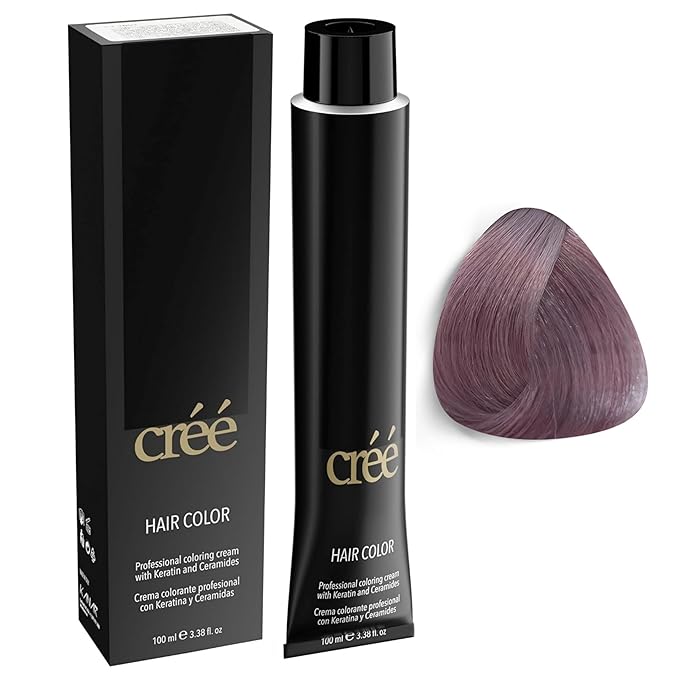 Cree Professional 8.21 - Light Lavender Blonde Permanent Hair Color - Long Lasting, Rich Vibrant - Gray Coverage 100ml - 3.4 fl.oz.