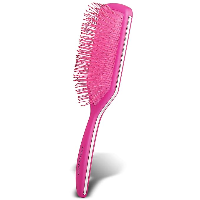 FRAMAR Paddle Hair Brush For Women – Wet Paddle Brush For Thick Hair, Wet Hair Brushes For Women, Pink Hair Brush Detangler – Reduces Breakage