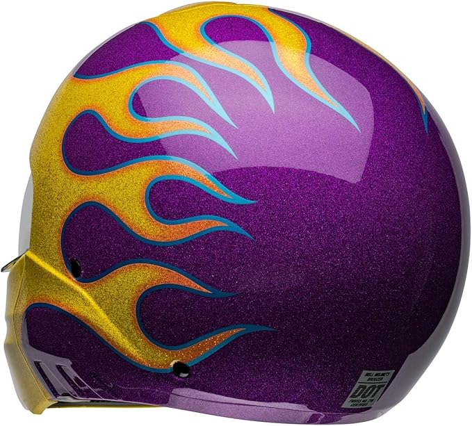 Bell Broozer Helmet (Gloss Ignite Purple/Yellow - Small)