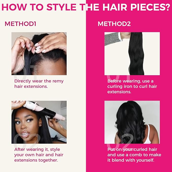 Lashey Clip in Hair Extensions Real Human Hair 120g 7pcs Natual Black Kinky Curly 20 Inch Remy Human Hair for Black Women