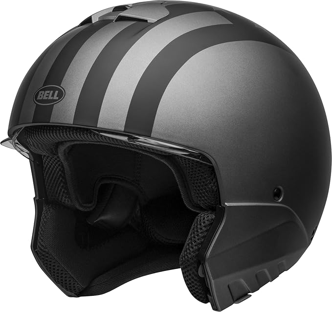 Bell Broozer Helmet (Free Ride Matte Gray/Black - X-Large)
