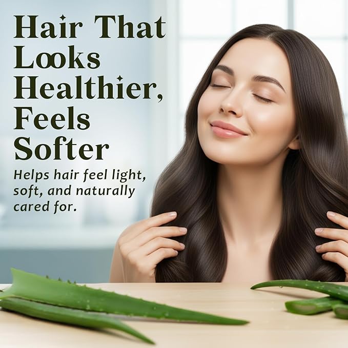 Aloe Vera Leaf Powder – 227g | 100% Pure & Natural | for Skin, Face, Hair & DIY Beauty Masks | Cooling Hydration, Moisturizer & Scalp Soother