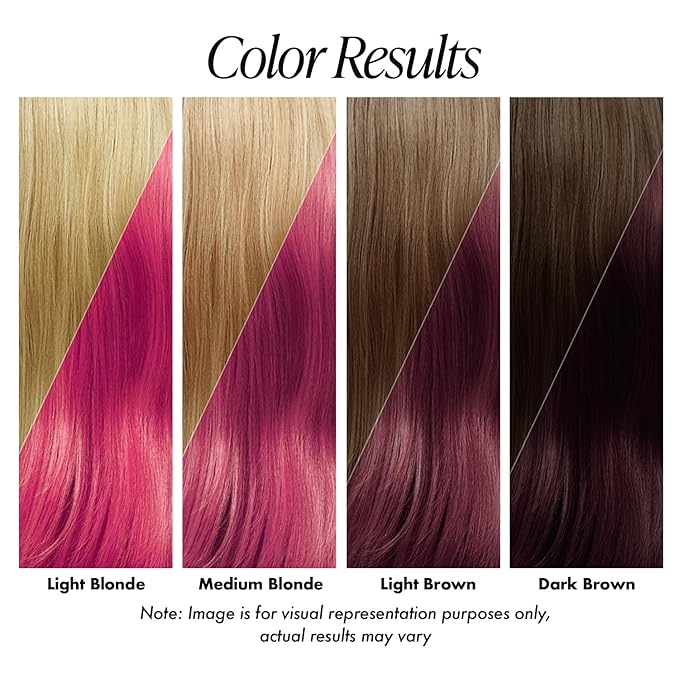 Adore Semi Permanent Hair Color (142 Pink Blush) | Vegan & Cruelty-Free Pink Hair Dye | No Ammonia, No Peroxide, No Alcohol | 4 Fl Oz (Pack of 1)