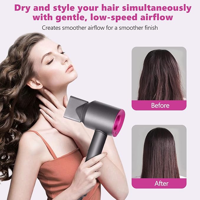 Styling Concentrator Attachment Nozzles for Dyson Supersonic Hairdryer HD01 HD02 HD03 Hair Dryer Tools Accessaries Parts Black