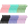 30 Pack Alligator Hair Clips for Styling Sectioning Large Salon Pro Hair Clips for Barber Hair Coloring, Cutting, Sectioning Big Gator Clips Hair Styling Accessories for Women MenMulticolor