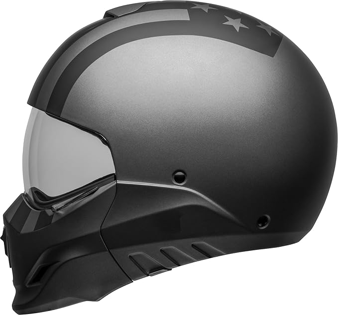 Bell Broozer Helmet (Free Ride Matte Gray/Black - X-Large)