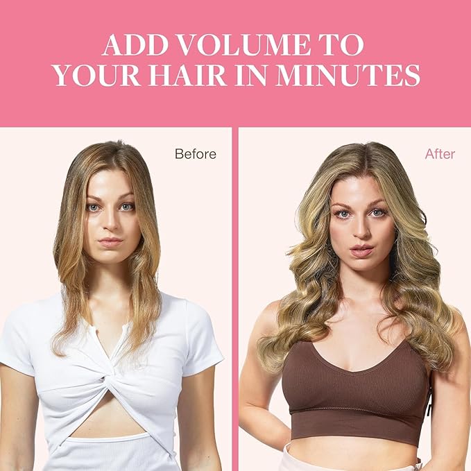GOO GOO Clip in Hair Extensions Real Human Hair, Remy Human Hair Extensions Clip ins for Women, Natural Human Hair, 16inch 110g 7Pcs, 5A/90/16F Bahamian Balayage
