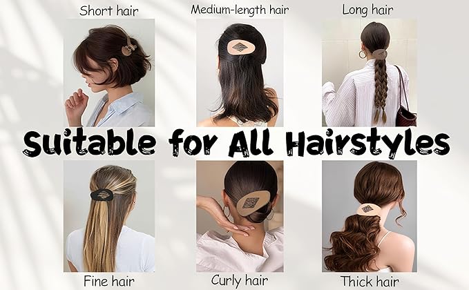 8Pcs Matte No-Slip Flat Claw Clips,Duckbill Hair Clips for Women, Simple Elegant flat hair clips for Thick Thin Long Short Hairs,flat claw clips for women (8Pcs,Mix-A)