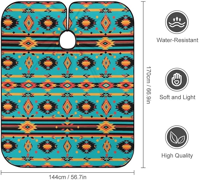 Barber Cape Waterproof Lining Anti Static Design for Salons/Home Use