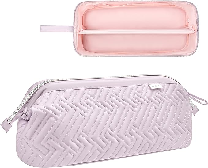Leudes Hair Tools Travel Bag for Shark Flexstyle Carrying Case Portable Shark Hair Air Wrap Dryer Case Waterproof Dustproof Flat Curling Iron Travel Organizer (Lavender Violet)