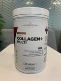 Livingood Daily Collagen Powder for Women & Men, Grass Fed Hydrolyzed Collagen Peptides, Protein & Multivitamins for Healthy Hair, Skin & Nails, Keto & Paleo, Gluten Free, Chocolate, 30 Servings