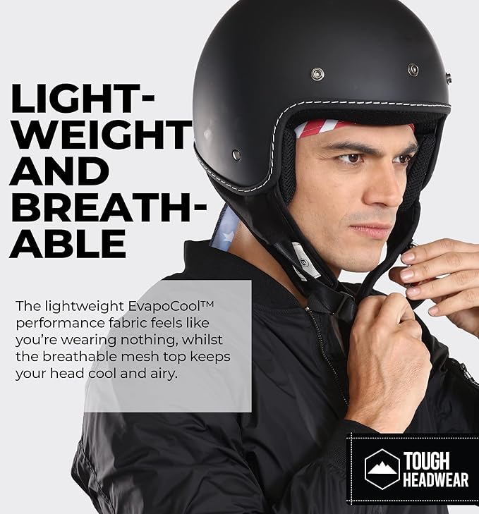 Cooling Helmet Liners - Do Rag Skull Caps for Men - Cooling Head Wraps, Hard Hat Liner - Motorcycle Pirate Bandana