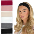 Headbands for Women Non Slip Thick Headbands Fashion Wide Headband Elastic Hairbands for Women's Hair Soft Head Band Hair Accessories 6PCS