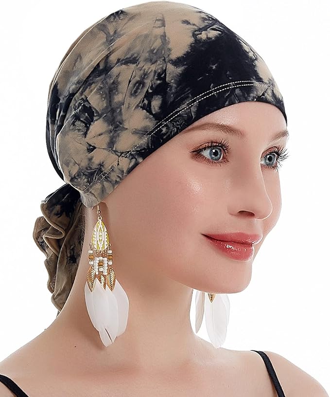 osvyo Chemo Headscarf for Women Hair Loss - Cancer Slip On Headwear Turbans Sealed Packaging