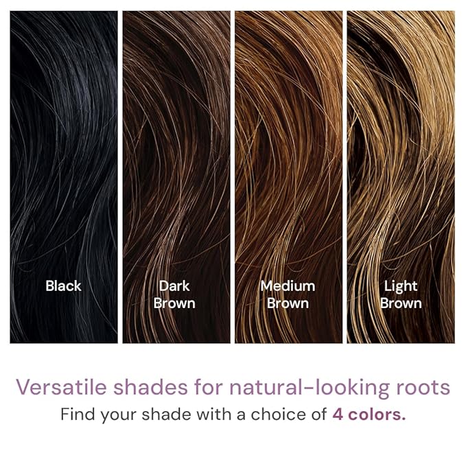 Style Edit Instant Root Concealer Stick to Touch up and Cover Grays (Light Brown)