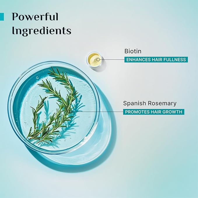 Pilgrim Spanish Rosemary & Biotin Anti Hairfall Conditioner for Reducing Hair Loss & Breakage | Upto 95% stronger hairs | Suitable for all hair types | For Men & Women 6.76 Fl Oz (200ml)