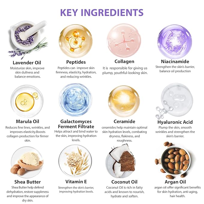 35 Pcs Christmas Gifts For Women, Honey & Almond Bath & Body Gift Basket, Face Skin Care Kit, Home Spa Gift Set, Self-Care Kit, Necklace, Bath Bomb, Birthday, Valentines, Mother Day, Anniversary