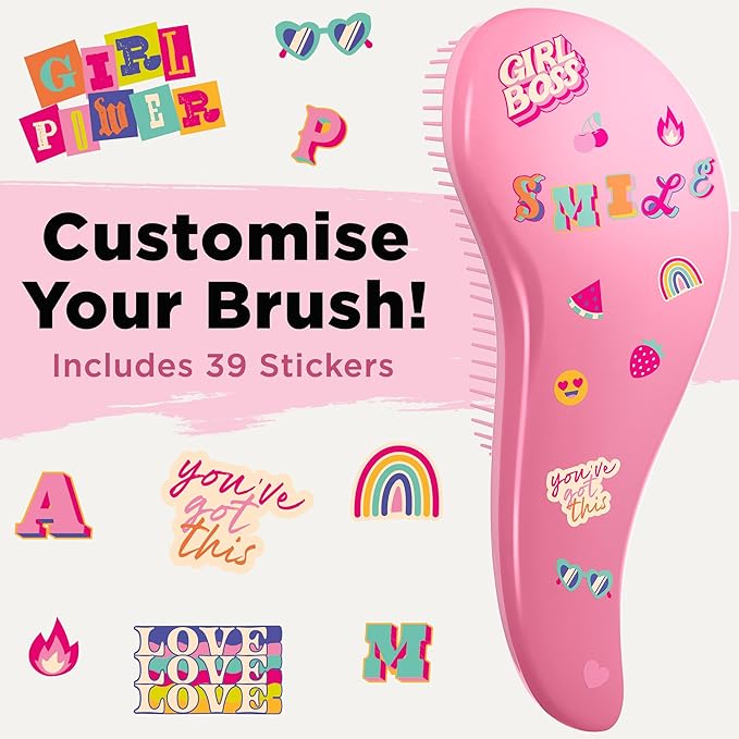 Spa Beauty and Hair Care Bundle with 7-Piece Self-Care Kit and DIY Detangling Brush – All-in-One Set for Relaxation and Tangle-Free Styling at Home