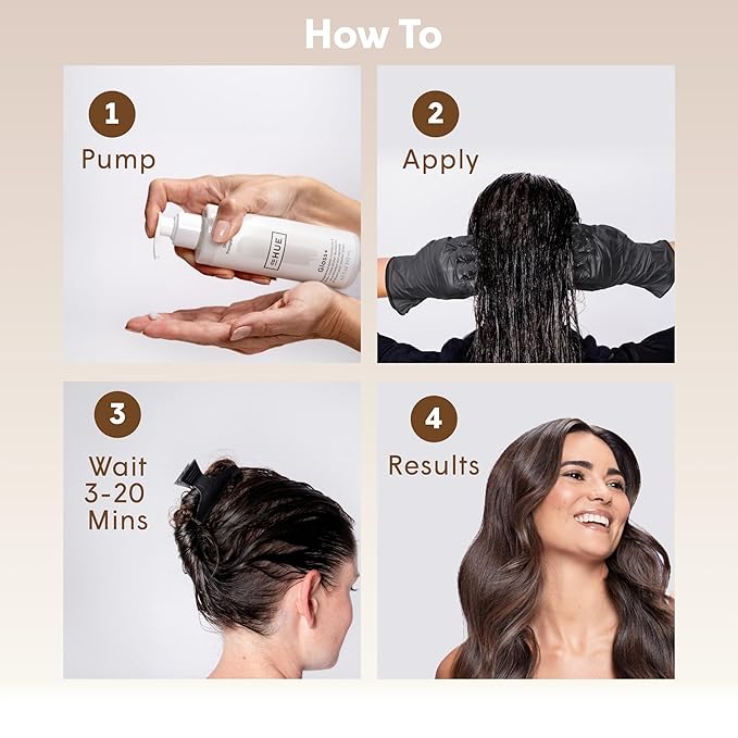 dpHUE Gloss+, Medium Blonde - 6.5 oz (8-12 Applications) - Semi-Permanent Hair Color & Conditioner - Lasts Up to Eight Washes - Paraben, SLS & SLES Sulfate Free - Vegan, Leaping Bunny Certified
