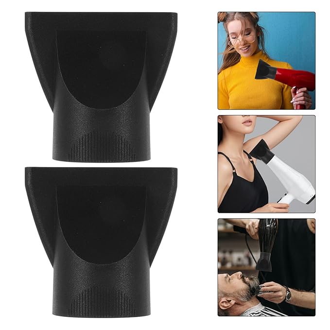 Hair Dryer Nozzle Attachment Salon Concentrator for Precise Styling and Enhanced Shine Blow Dryer Accessories 2 Pack