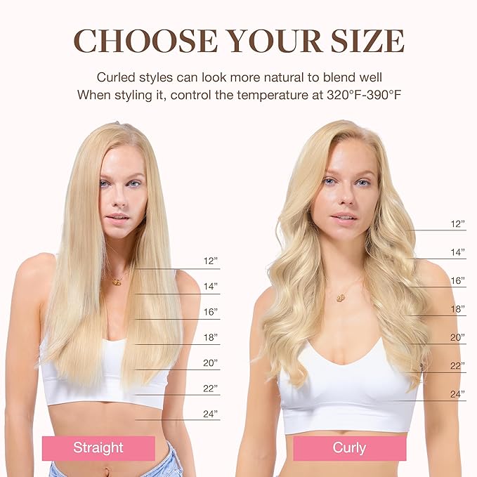GOO GOO Clip in Hair Extensions Real Human Hair, Remy Human Hair Extensions Clip ins for Women, Natural Human Hair, 18inch 120g 7Pcs, 60A Platinum Blonde