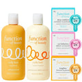 Function of Beauty Coily Hair Set with Shampoo, Conditioner & Add-In Booster Treatment - Curl Definition, Lengthen & Deep Condition Booster Shot to Enhance Shampoo, Conditioners & Hair Care Products