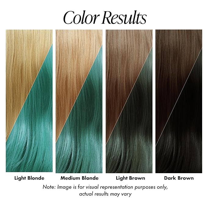 Adore Semi Permanent Hair Color (195 Jade) | Vegan & Cruelty-Free Green Hair Dye | No Ammonia, No Peroxide, No Alcohol | 4 Fl Oz (Pack of 1)