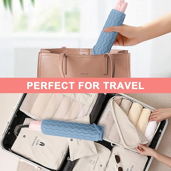 Plus Size Silicone Heat Resistant Mat, Portable Travel Hot Tools Pad Cover for Curling Iron, Flat Iron, Hair Straightener and Other Hair Styling Tools(12.0" x 9.0")