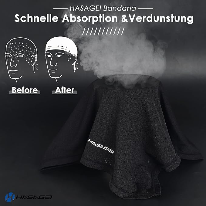 Bandanas Skull Caps for Men, Women Breathable Neck Gaiters, Sweat Wicking Do Rags Head Wraps, Helmet Liner Durag