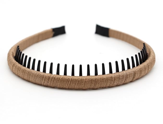 Zig Zag Hairbands - Head Bands for Women's Short Hair, Non-Slip Hair Accessories (4 Colors)